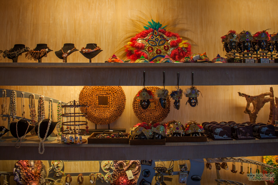 Assorted accessories inspired by different festivals in Iloilo